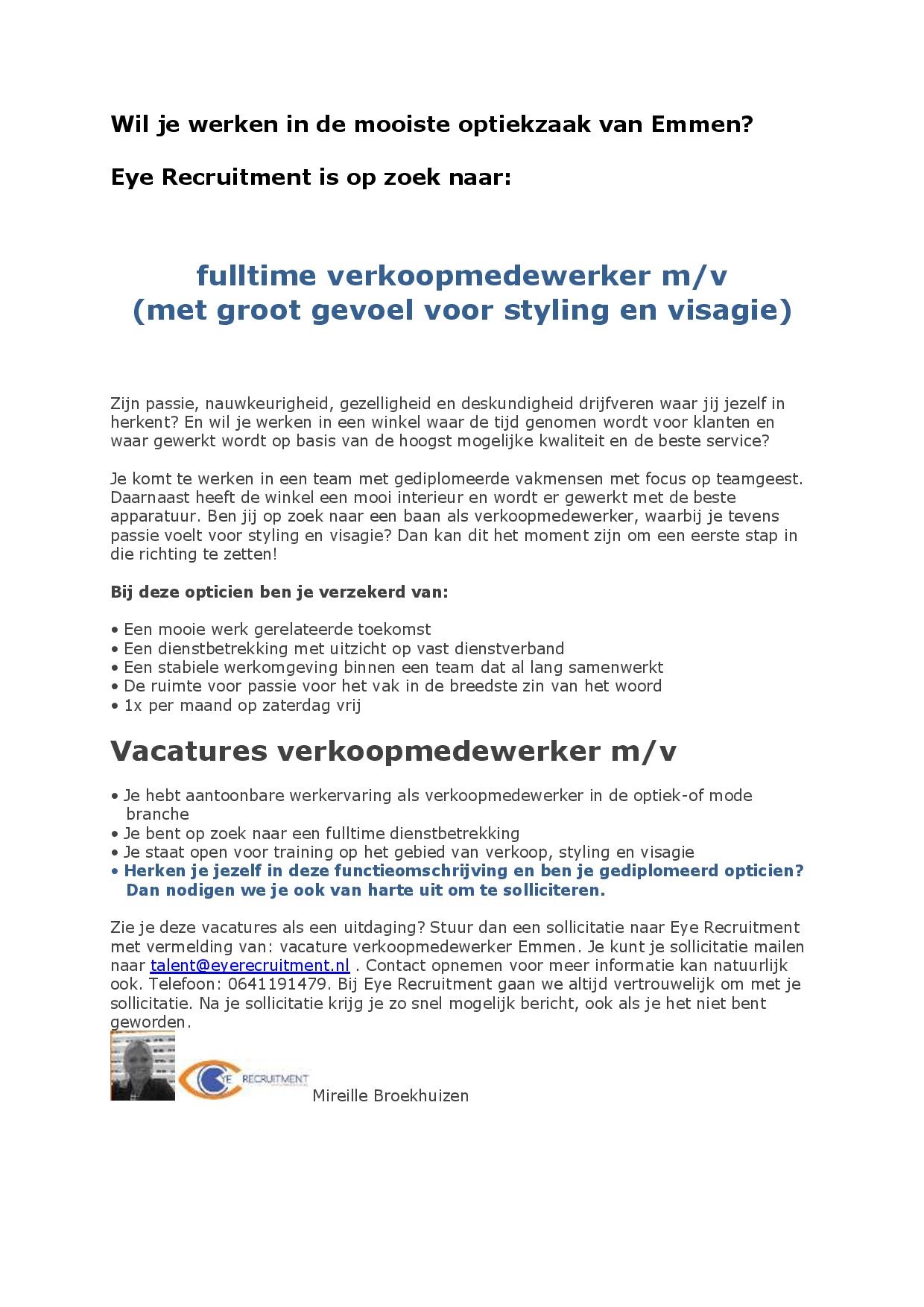 Vacatures